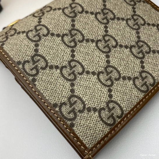 Hyper Peter wallet Gucci card 1955 Horsebit case 0715